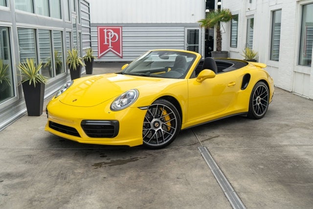2017 Porsche 911 Turbo S Cabriolet