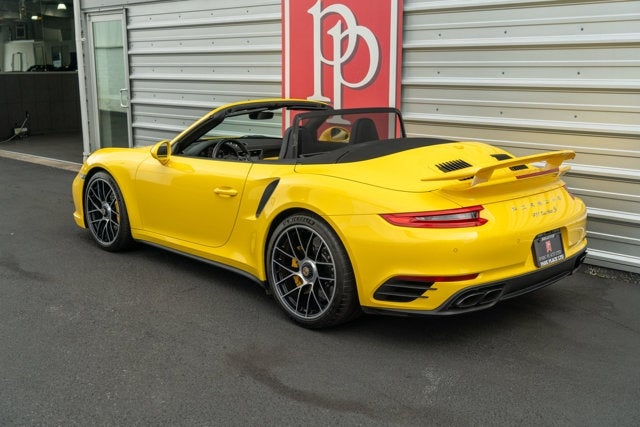 2017 Porsche 911 Turbo S Cabriolet