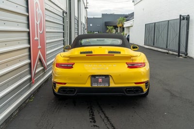2017 Porsche 911 Turbo S Cabriolet