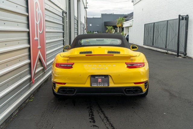 2017 Porsche 911 Turbo S Cabriolet