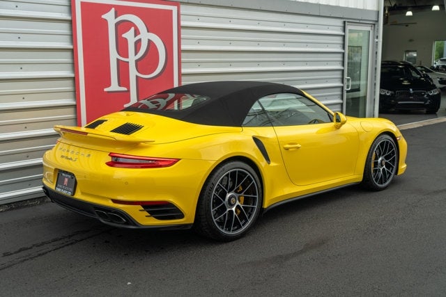 2017 Porsche 911 Turbo S Cabriolet