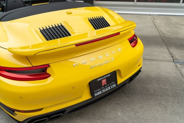 2017 Porsche 911 Turbo S Cabriolet