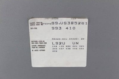 1997 Porsche 911 Carrera Targa