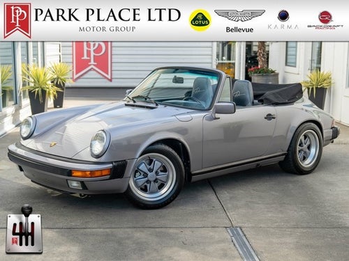 1988 Porsche 911 Carrera Cabriolet Commemorative Edition