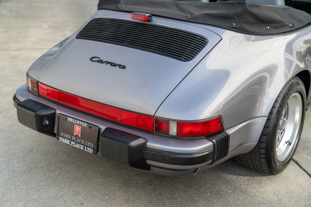 1988 Porsche 911 Carrera Cabriolet Commemorative Edition