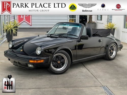 1986 Porsche 911 Carrera Cabriolet