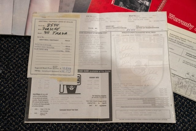 1987 Porsche 911 Carrera Targa