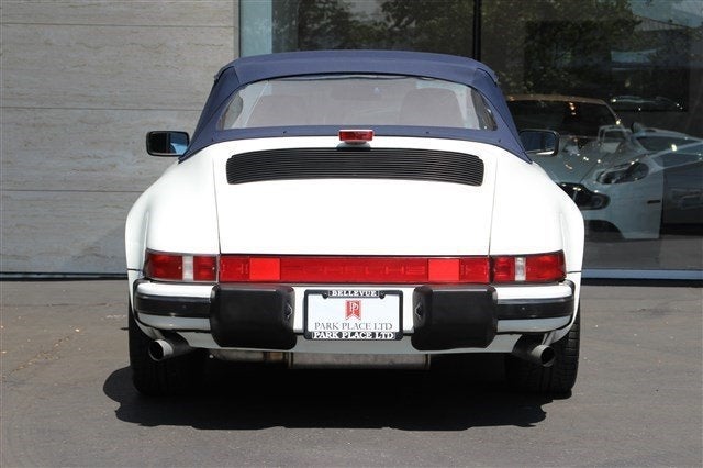 1987 Porsche 911 Carrera Cabriolet