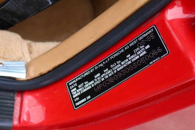 1986 Porsche 911 Turbo
