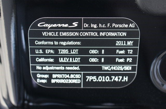 2011 Porsche Cayenne S