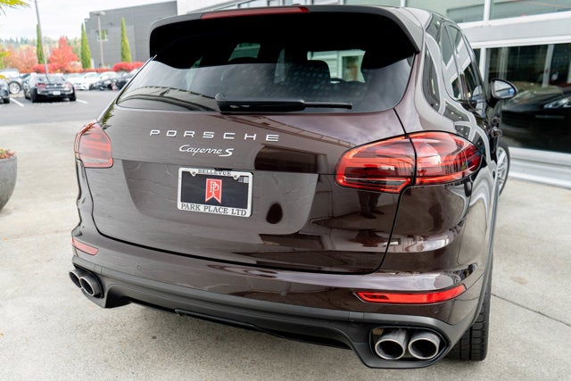 2018 Porsche Cayenne S