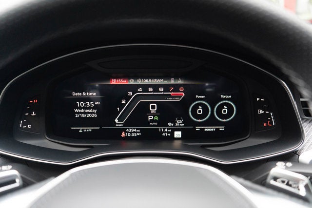 2025 Audi RS 7 performance