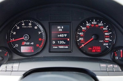 2007 Audi RS 4 4dr Sdn