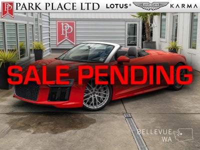 2017 Audi R8 Spyder V10