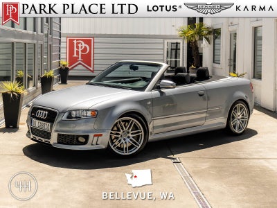 2008 Audi RS 4 2dr Cabriolet