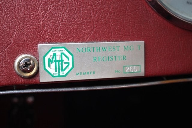 1953 MG TD MK II Convertible