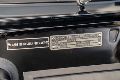 1959 Mercedes-Benz 190 SL Roadster