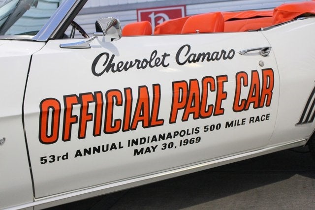 1969 Chevrolet Camaro RS/SS Convertible Z11 Indy Pace Car