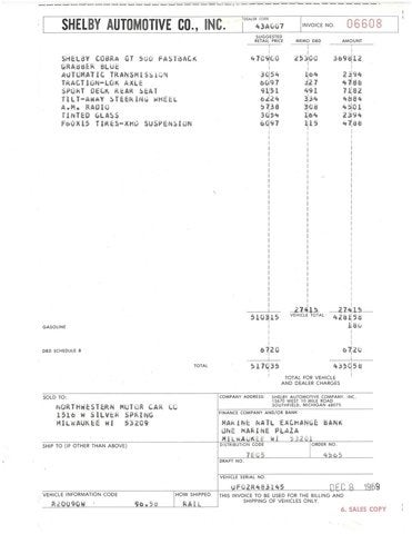 1970 Ford Mustang Shelby GT500