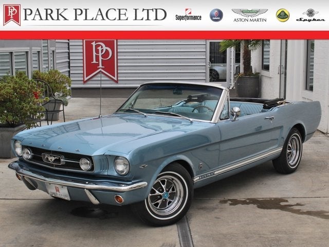 1965 Ford Mustang Convertible A Code