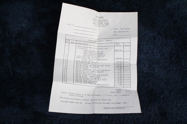 1979 Lincoln Continental Mark V Collector's Series