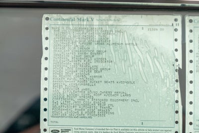 1979 Lincoln Continental Mark V Collector Series- 48 Miles