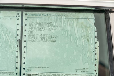 1979 Lincoln Continental Mark V Collector Series- 48 Miles