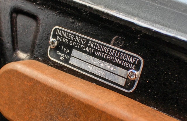 1958 Mercedes-Benz 190SL Roadster