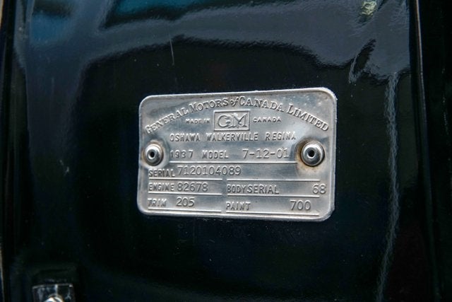 1937 Chevrolet Slantback Base