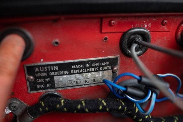 1961 Austin-Healey MK1 BT7 3000