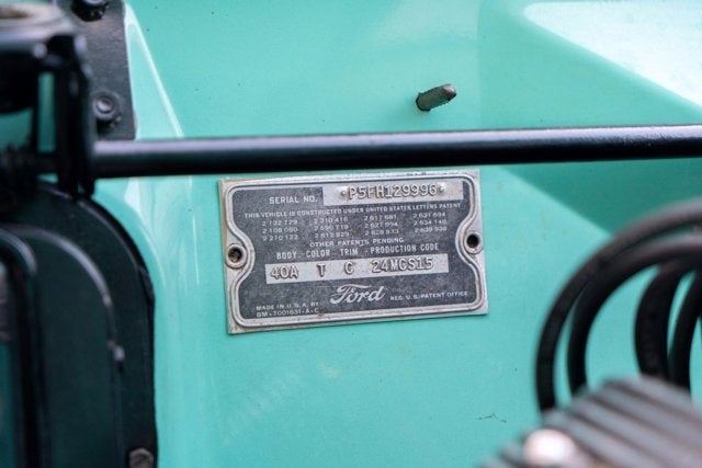 1955 Ford Thunderbird Roadster