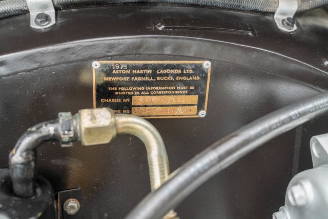 1977 Aston Martin V8 Series III Sport Saloon