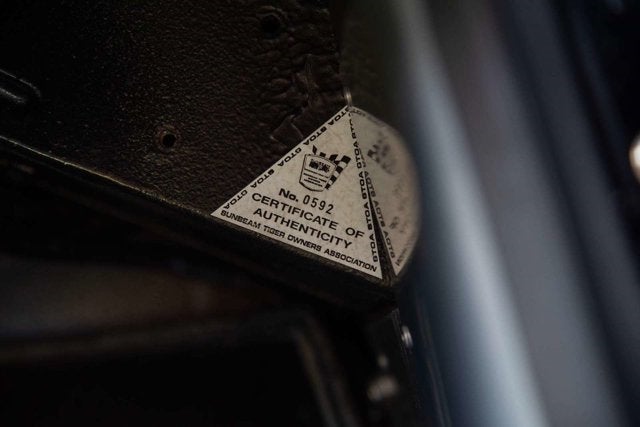 1966 Sunbeam Tiger MK IA Roadster