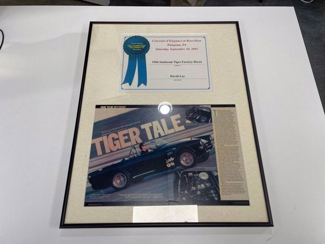 1966 Sunbeam Tiger MK IA Roadster