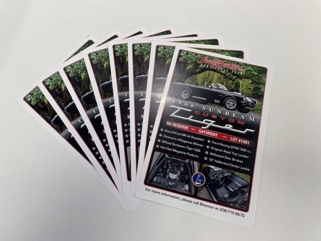 1966 Sunbeam Tiger MK IA Roadster