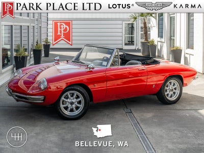 1967 Alfa Romeo Spider Duetto 1600