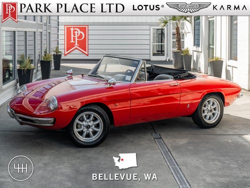 1967 Alfa Romeo Spider Duetto 1600