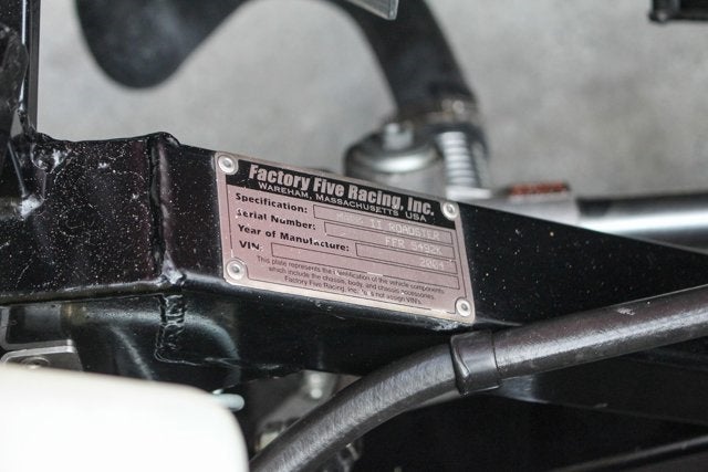 1965 Shelby Cobra Factory Five Supercharged