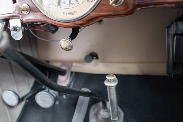 1936 Plymouth P1 Business Coupe