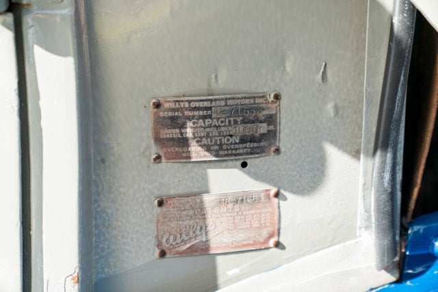 1938 Willys Model-38 Pickup