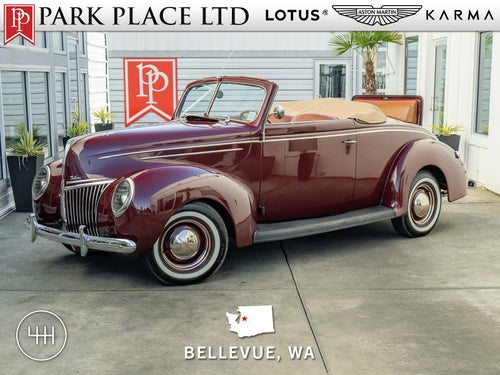 1939 Ford Deluxe Convertible