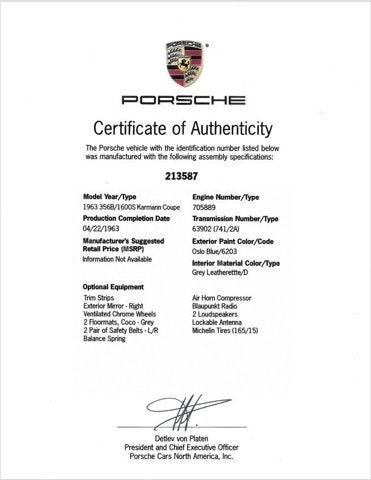 1963 Porsche 356 B 1600S Karmann