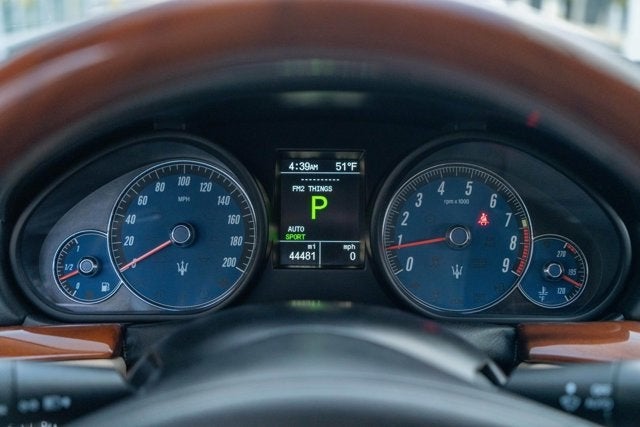 2012 Maserati GranTurismo S