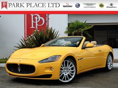 2010 Maserati GranTurismo Convertible 2dr Conv GranTurismo