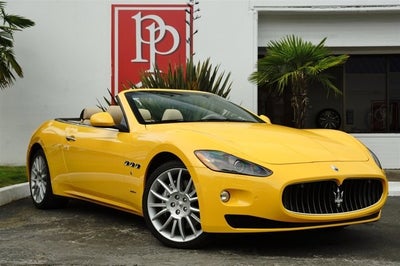 2010 Maserati GranTurismo Convertible 2dr Conv GranTurismo