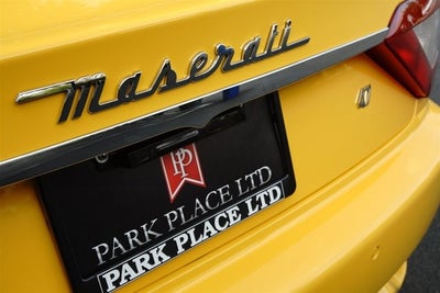 2010 Maserati GranTurismo Convertible 2dr Conv GranTurismo