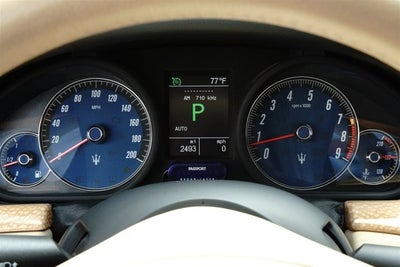 2010 Maserati GranTurismo Convertible 2dr Conv GranTurismo