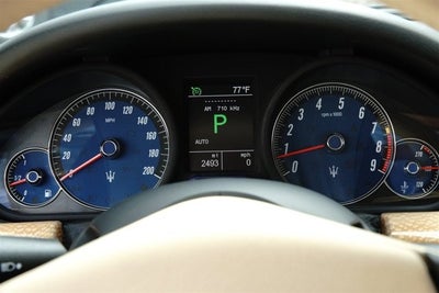 2010 Maserati GranTurismo Convertible 2dr Conv GranTurismo