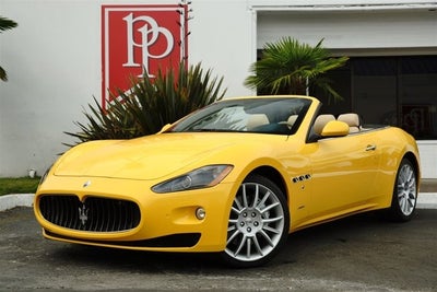 2010 Maserati GranTurismo Convertible 2dr Conv GranTurismo