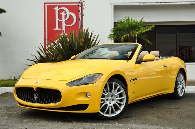 2010 Maserati GranTurismo Convertible 2dr Conv GranTurismo
